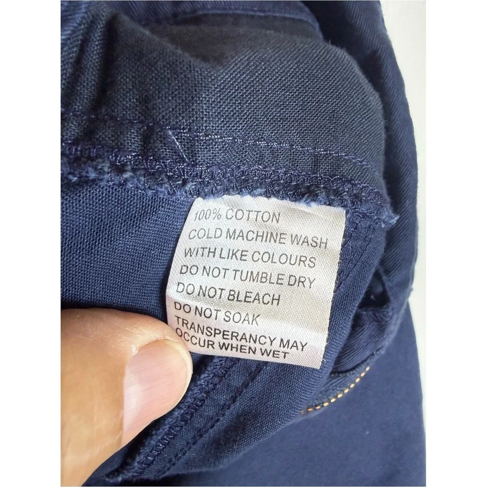 Shipwreck Shops Heineken Regatta 2010 Cargo Shorts Mens‎ 38 Navy Blue Cotton